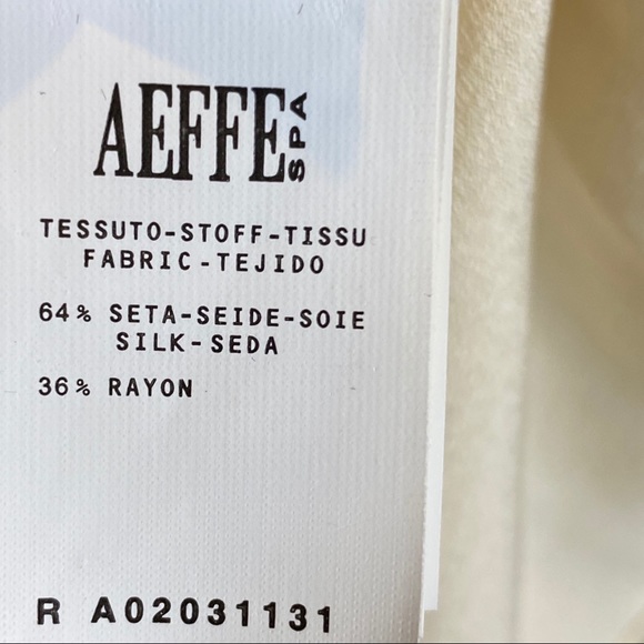 Moschino cheapandchic ivory silk sleeveless top - Picture 8 of 9